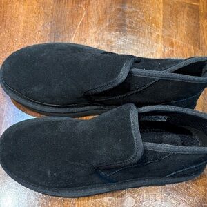 UGG Men's Black Suede Loafers